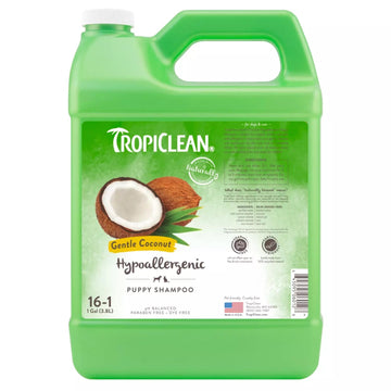 TROPICLEAN Gentle Coconut Puppy Shampoo Hypoallergenic 3.78L