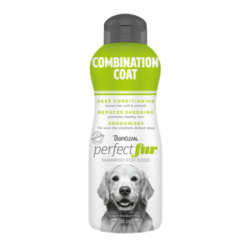 TROPICLEAN Perfect Fur Combination Coat Shampoo For Dogs