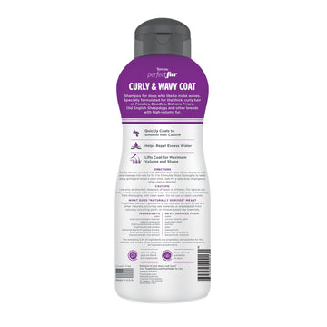TROPICLEAN Perfect Fur Curly & Wavy Coat Shampoo For Dogs