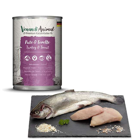 VENANDI ANIMAL Turkey & Trout - Pets Villa