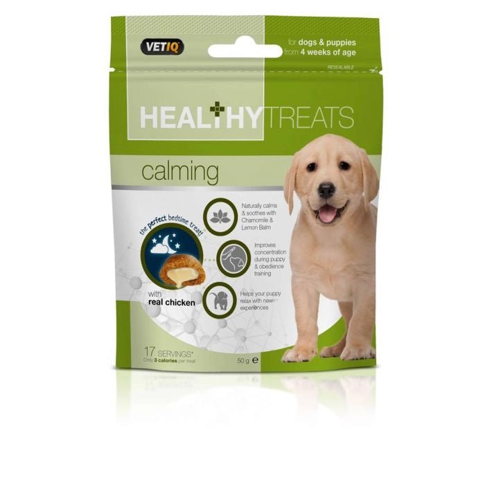 VETIQ Healthy Treats Calming for Dogs & Puppies 50g - Pets Villa