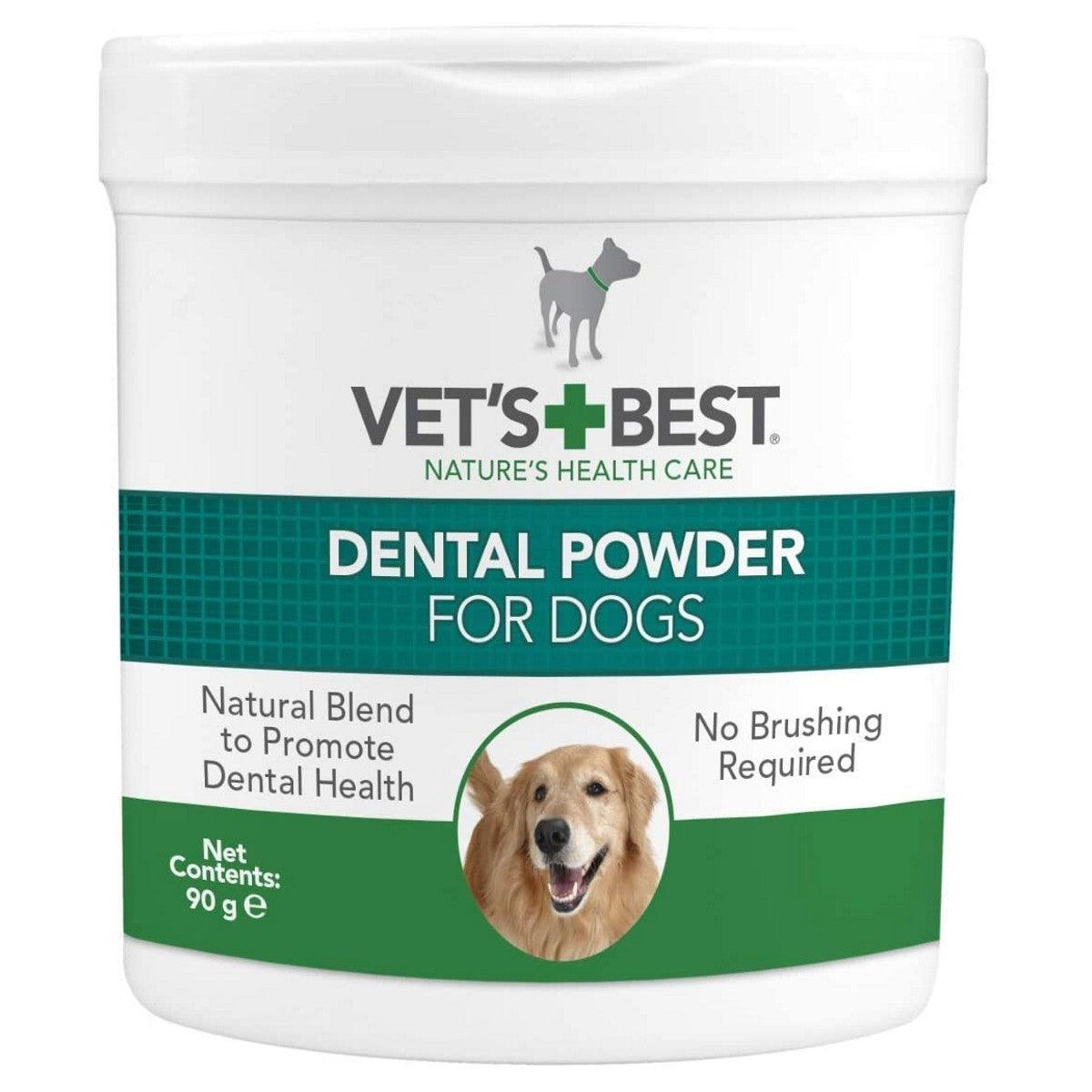 VET'S BEST Dental Powder For Dogs 90g - Pets Villa