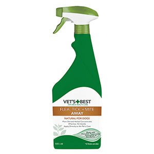 VET'S BEST Flea, Tick & Mite Spray for Dogs - Pets Villa