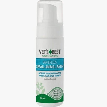 VET'S BEST Waterless Shampoo Foam for Small Animals