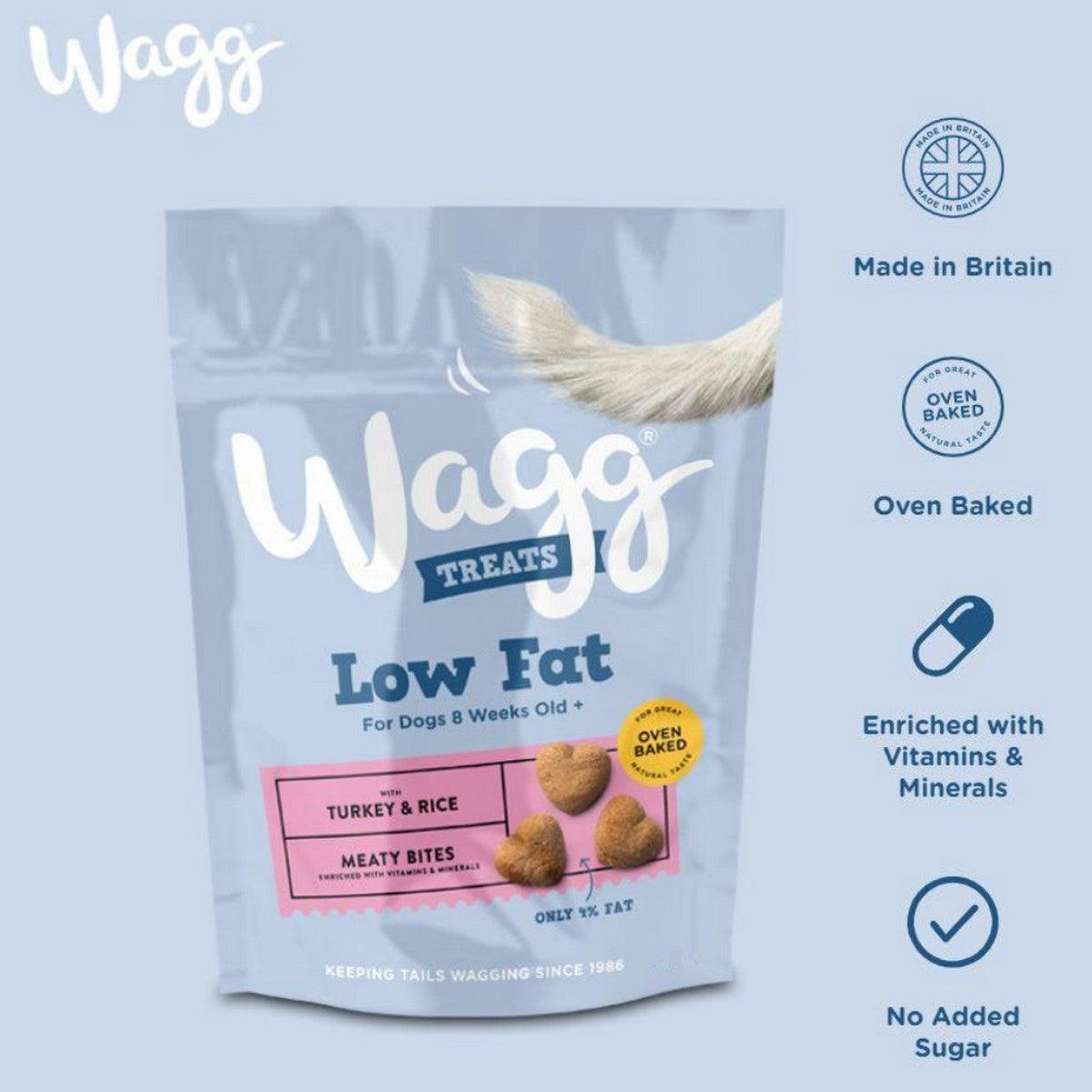 WAGG Low Fat Treats with Turkey and Rice - Pets Villa