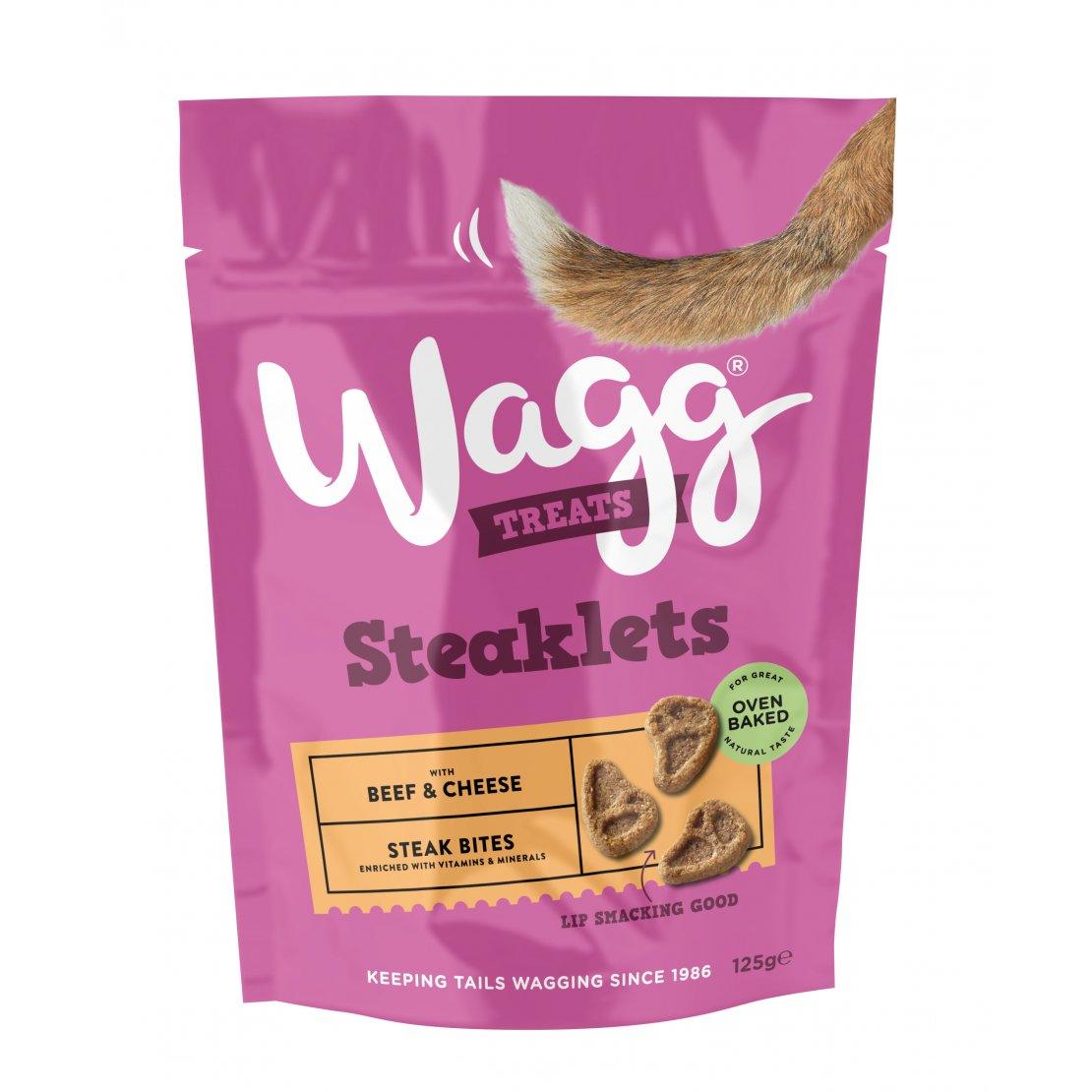 WAGG Steaklets Treats With Beef and Cheese - Pets Villa
