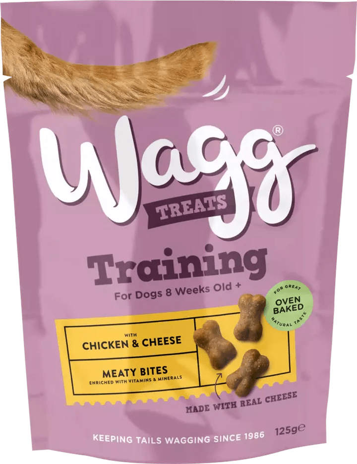 WAGG Training Treats Chicken and Cheese Mini Bones 125g - Pets Villa