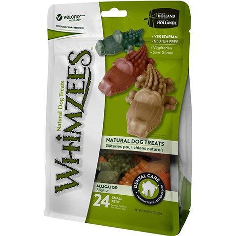 WHIMZEES Alligator Natural Dental Dog Chews - Pets Villa