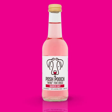 WOOF AND BREW Posh Pooch Baker Bay Wine for Dogs 250ml - Pets Villa