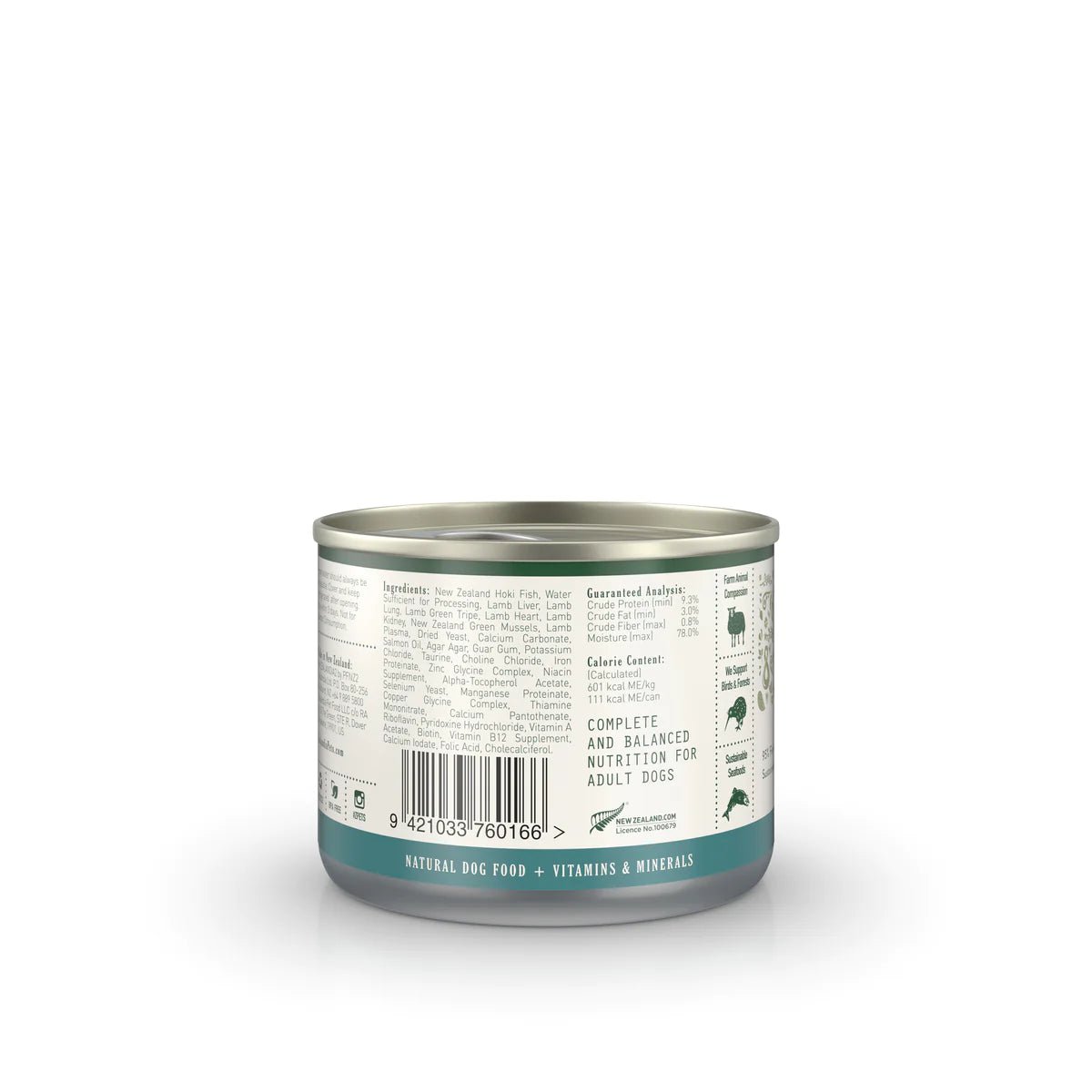 ZEALANDIA Hoki Fish Pate for Dogs 170g Pets Villa