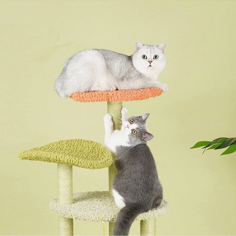 ZEZE Adora Flower Cat Tree - Pets Villa