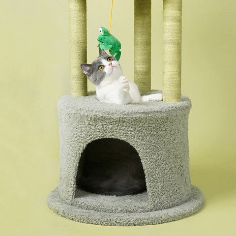 ZEZE Adora Flower Cat Tree - Pets Villa