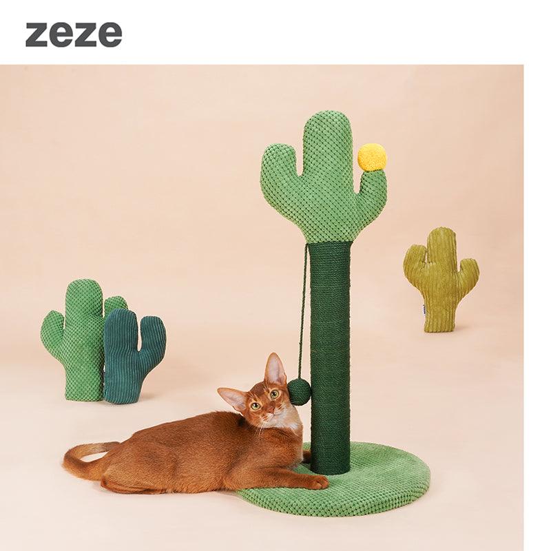ZEZE Cactus Cat Scratching Post - Pets Villa