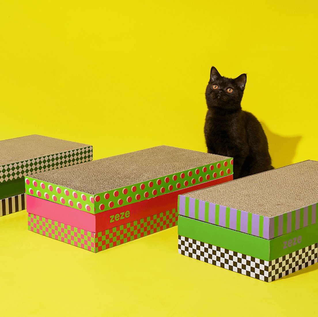 ZEZE Cat Scratcher Boards set of 3pcs - Pets Villa