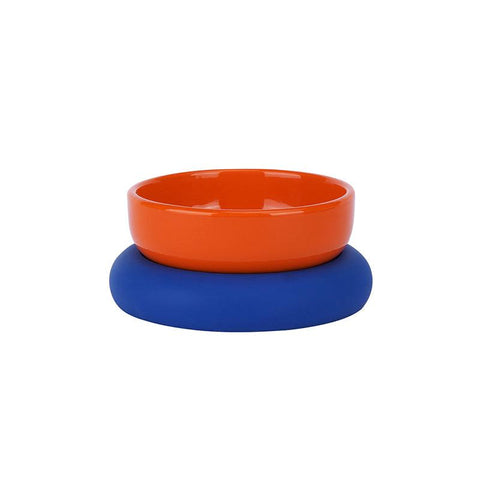 ZEZE Cerametic Bowls with Base - Pets Villa