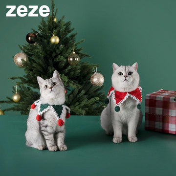 ZEZE Christmas Pet Collar - Pets Villa