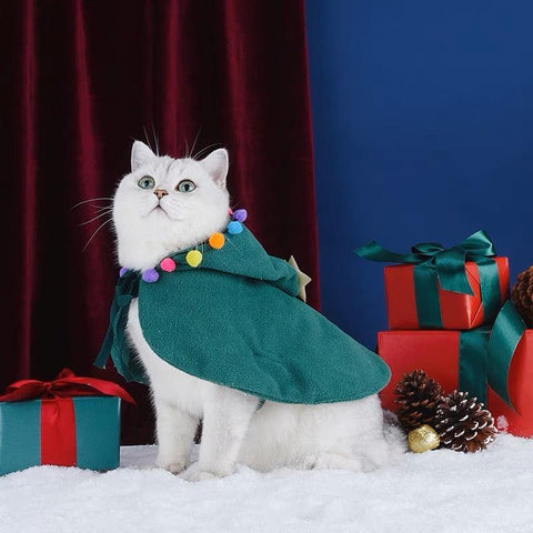 ZEZE Christmas Tree Cape for Pets - Pets Villa