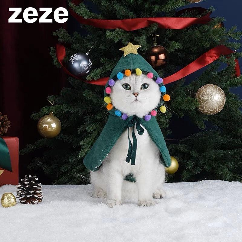 ZEZE Christmas Tree Cape for Pets - Pets Villa