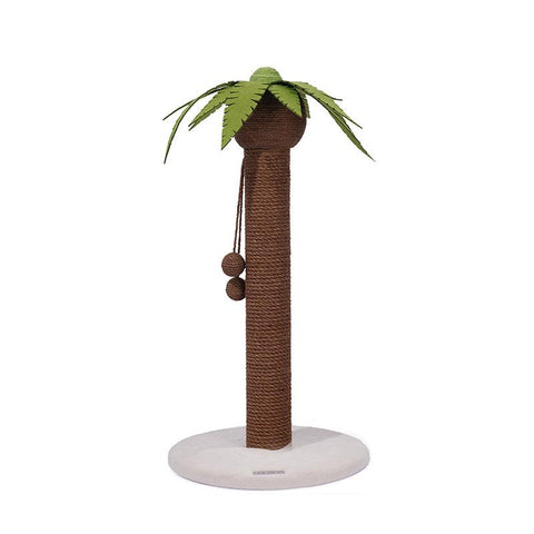 ZEZE Coconut Tree Scratching Post - Pets Villa