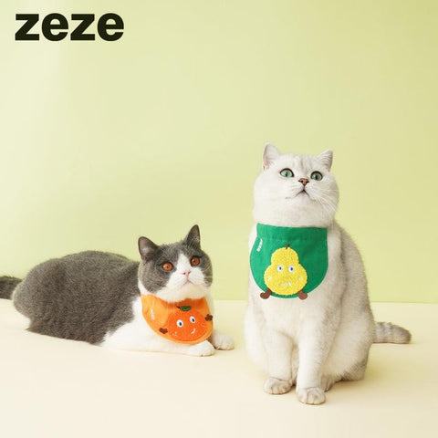 ZEZE Cute Fruit Bandana - Pets Villa