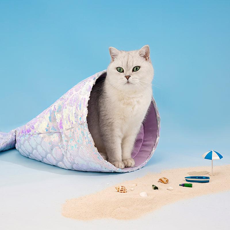 Mermaid pet outlet pillow