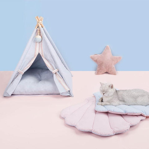 ZEZE Nordic Style TeePee Pet Tent - Pets Villa