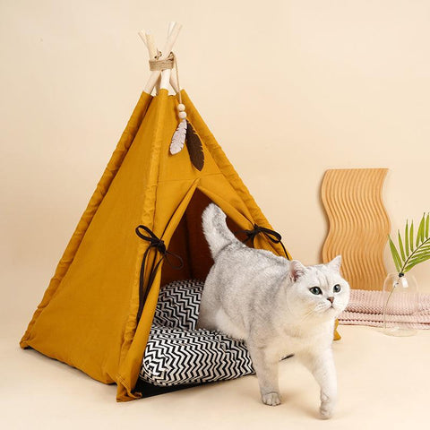 ZEZE Nordic Style TeePee Pet Tent - Pets Villa