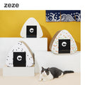 ZEZE Onigiri Cat Scratcher - Pets Villa