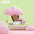 ZEZE Sakura Cat Scratching Pad & Bed - Pets Villa