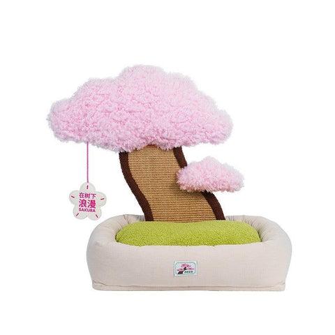 ZEZE Sakura Cat Scratching Pad & Bed - Pets Villa