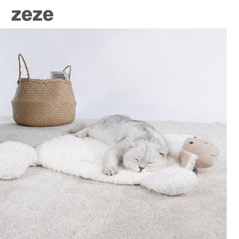 ZEZE Sheep Mat - Pets Villa