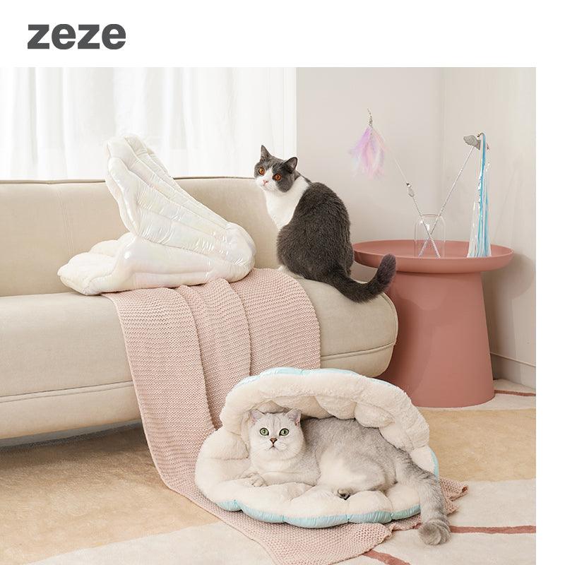 ZEZE Shell Pet Bed - Pets Villa