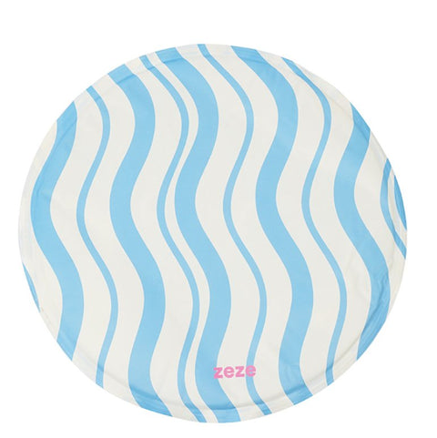 ZEZE Striped Round Cooling Mat - Pets Villa