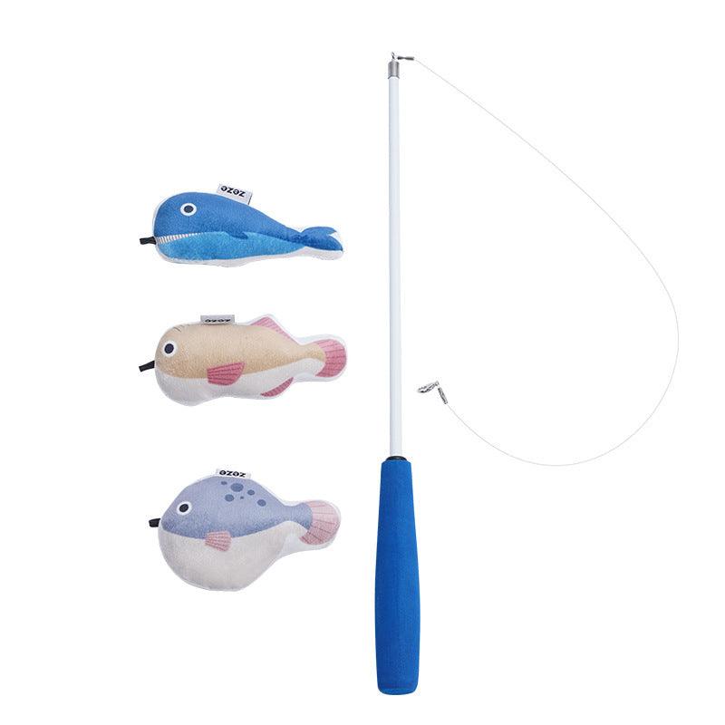 Fishing Rod Cat Toy -  UK