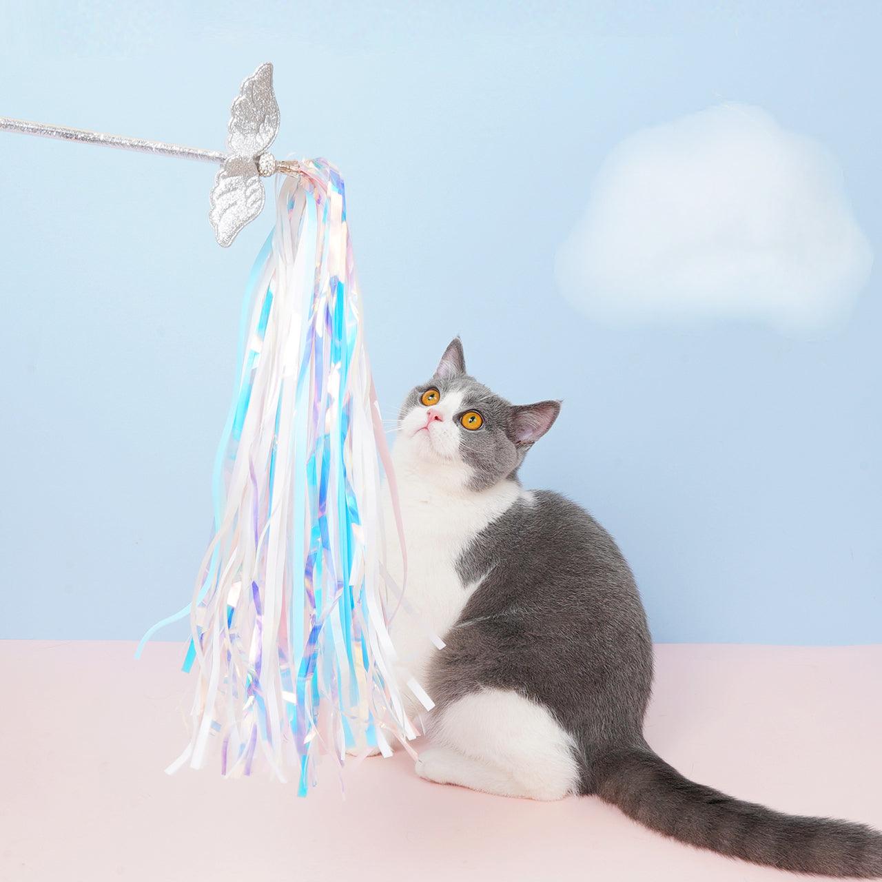 ZEZE Unicorn Fairy Wand Cat Toy - Pets Villa
