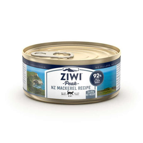 ZIWI PEAK Cat Wet Mackerel Recipe Tin - Pets Villa