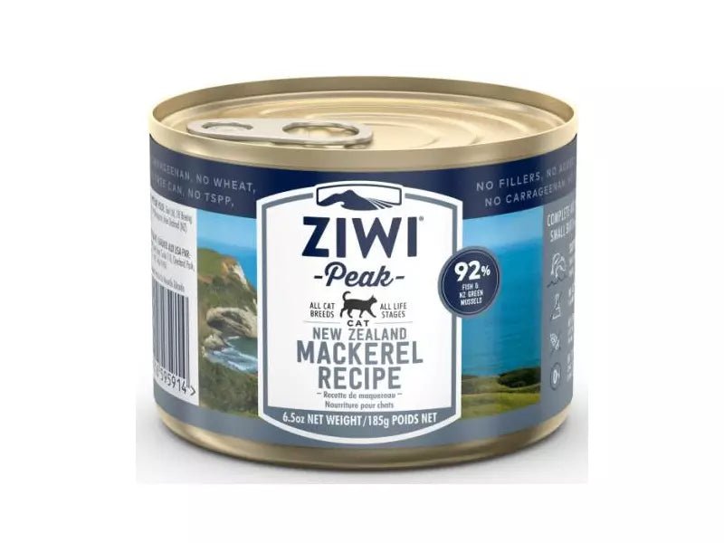 ZIWI PEAK Cat Wet Mackerel Recipe Tin - Pets Villa