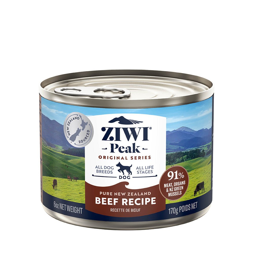 ZIWI PEAK Dog Wet Beef Cans - Pets Villa