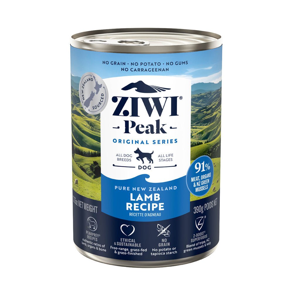 ZIWI PEAK Dog Wet Lamb Cans - Pets Villa